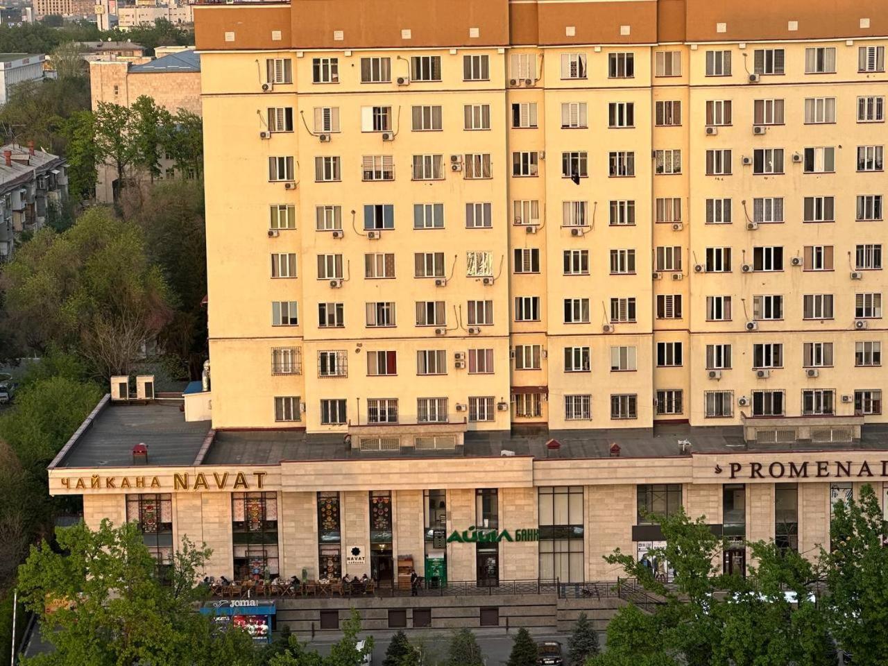 Apartment With City View On Sydykova St. 123 Бишкек Экстерьер фото